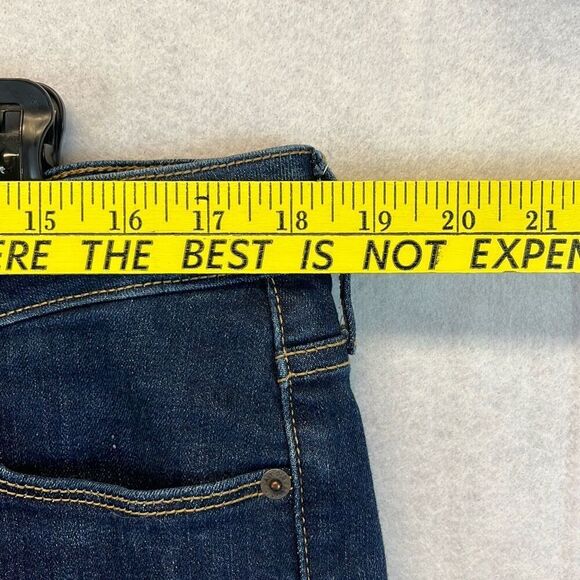 NWT OLD NAVY Women’s Blue Jeans 18 High Waisted Rockstar Super Skinny Slimming - Picture 7 of 15